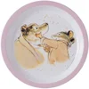 Image de Assiette bébé ernest et célestine rose (18 cm)