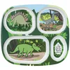 Image de Assiette à compartiments Les Dinosaures