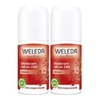 Image de Weleda déodorant roll-on 24h grenade 2x50ml