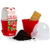 Image de Kit de jardinage : Pot cloche Tomate cerise bio RadisetCapucine-32666