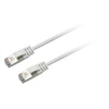 Image de Textorm Câble RJ45 CAT 6 F/UTP - mâle/mâle - 1 m - Blanc