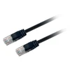 Image de Textorm Câble RJ45 CAT 5E UTP - mâle/mâle - 0.2 m - Noir