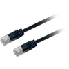 Image de Textorm Câble RJ45 CAT 5E UTP - mâle/mâle - 3 m - Noir
