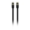 Image de Textorm Câble RJ45 Plat CAT 8.1 U/FTP - mâle/mâle - 5 m - Noir