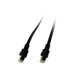 Image de Textorm Câble RJ45 Plat CAT 8.1 U/FTP - mâle/mâle - 10 m - Noir