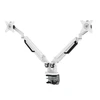 Image de INOVU PREMIUM MOUNT LT2 Blanc - Support bureau pour 2 écrans