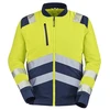 Image de Blouson haute visibilité teddy alpilles entre 4 et 6 xl 100 - 200 g polyester blouson 1 pièce(s) blouson teddy alpilles manches amovibles jaune/bleu t