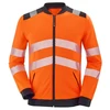 Image de Sweat zippé vallouise 200 - 300 g 3xl entre 1 et 3 polyester veste orange sweat zippé vallouise hv orange t3xl 1 pièce(s) classe 2, classe 3 - cepovet