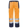 Image de Pantalon fluo base xp 200 - 300 g entre 4 et 6 pantalon t4 polyester / coton 1 pièce(s) pantalon fluo base xp orange/marine t4 classe 2 bleu, orange -
