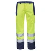Image de Pantalon fluo base xp 200 - 300 g entre 4 et 6 pantalon t5 polyester / coton 1 pièce(s) pantalon fluo base xp jaune/marine t5 classe 2 bleu, jaune - c