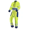 Image de Combinaison 2 fag fluo base xp 200 - 300 g entre 1 et 3 combinaison t5 polyester / coton 1 pièce(s) combinaison 2fag fluo base xp jaune/marine t5 clas