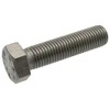 Image de Vis à métaux tête hexagonale - inox a2 vis à métaux tête hexagonale m5 x 20 mm - inox a2 tête hexagonale (h) 20 mm vis din 933 nf e 25114 - acier, alu