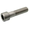 Image de Vis à métaux tête cylindrique à empreinte 6 pans creux (chc) - inox a2 30 mm tête cylindrique (c) corps de boulon din 912 nf e 25125 - acier, aluminiu