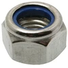 Image de Écrou hexagonal auto-freiné - inox a2 écrou autofreiné à bague nylon m8 - inox a2 din 985 - 1 boîte(s) de 200 pièce(s) inox a2 8 mm 8 iso 10511 nf e 2