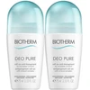 Image de Biotherm Déo Pure roll-on anti-transpirant lot de 2x75ml