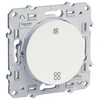 Image de Interrupteur à encastrer odace commande de vmc odace blanc blanc 1 pièce(s) à encastrer composable vmc 1 - schneider