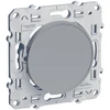 Image de Interrupteur à encastrer odace obturateur odace aluminium aluminium 1 pièce(s) à encastrer composable obturateur 1 - schneider