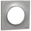 Image de Plaque pour appareillage à encastrer odace plaque 2 postes odace aluminium 1 pièce(s) - schneider