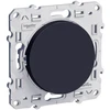 Image de Interrupteur à encastrer odace va-et-vient odace anthracite anthracite 1 pièce(s) à encastrer va-et-vient composable 1 - schneider
