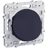 Image de Interrupteur à encastrer odace anthracite 1 pièce(s) sortie de câble odace anthracite à encastrer sortie de câble composable 1 - schneider