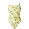 Image de Maillot de bain 1 pièce femme Brigitte Bardot Capeline Jaune 38 BB205312025