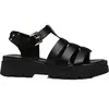 Image de Sandales cuir femme JB Martin Delice Noir 41 AHJ201-11