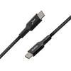 Image de Akashi Câble Eco Kevlar USB-C vers USB-C Noir (1.5 m)