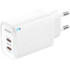 Image de Akashi Chargeur Secteur Double USB-C GaN 45W