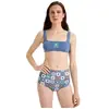 Image de Bas de maillot de bain femme Quiksilver Oman Bleu S EQWX303139-BYL0