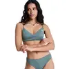 Image de Haut de maillot de bain portefeuille femme Roxy Solid Essentials Vert XL ERJX305691-GZC0