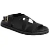 Image de Sandales croisés femme Roxy Zaho Noir 39 ERJL200042-BLK