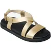Image de Sandales croisés femme Roxy Zaho Doré 37 ERJL200042-CPG