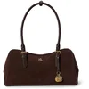 Image de LAUREN RALPH LAUREN Sac en cuir - Sac à bandoulière MARCY Large marron