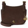 Image de LAUREN RALPH LAUREN Sac en cuir - Sac bandoulière MARCY Medium marron