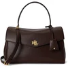 Image de LAUREN RALPH LAUREN Sac en cuir - Sac à main FARRAH Medium marron