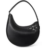 Image de LAUREN RALPH LAUREN Sac en cuir - Sac hobo TASHA Large noir