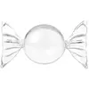 Image de Lot de 2TentureGrandes boites Bonbon PVC 14,8cm - Transparent RDF-4601