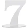 Image de Grand chiffre vertical déco 16cm, Chiffre 7 Blanc CH5051 7