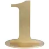 Image de Grand chiffre vertical déco 16cm, Chiffre 1 OR CH6184 1