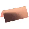 Image de Sachet de 10 marque places rectangle métallisés, Rose Gold brillant CH4028 20