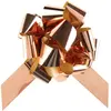 Image de Sachet de 5 GRANDS noeuds métallisés, Rose Gold brillant RDF-1790-20-50-rose