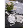 Image de Assiettes en carton x 10 - Anniversaire étincelant Argent 6647-4