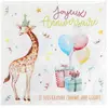 Image de Sachet de 20 Serviettes anniversaire Zoo party RDF-6756