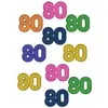 Image de Sachet de 10 Confettis 80'S en bois années 80 CH6716 99