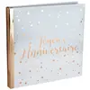 Image de Livre d'or Joyeux Anniversaire métallisé Rose Gold RDF-5664-rose