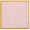 Image de Sachet de 20Petites Serviettes pois dorés, Rose FETE-6830ROSE