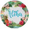 Image de Sachet de 10 Assiettes RONDES Aloha CH6857 99