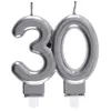 Image de Bougie des âges 30 ans, Argent CH6931 30