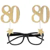 Image de Lunettes âge pailleté 80 ans RDF-6824-80