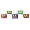 Image de Banderole 90's multicolore 5m années 90 CH7283 99